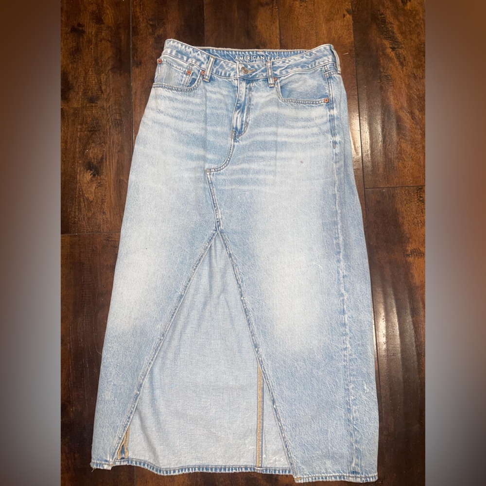 American Eagle Denim Maxi Skirt!